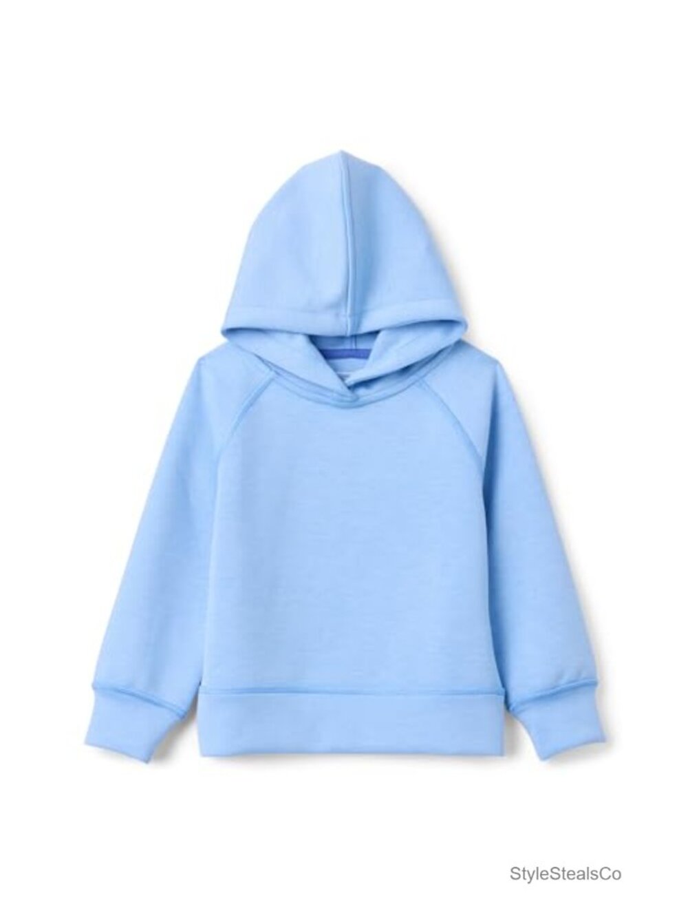Girls Active Hooded Pullover Sweatshirt with Thumbholes
